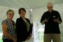 Pictured are Rhoda Childs, Stephanie Hessler, and John Spare. Inductee Stephanie of Geneva has two boys and is involved in Little League and Youth baseball.